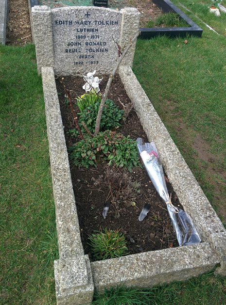 Tolkien tombstone